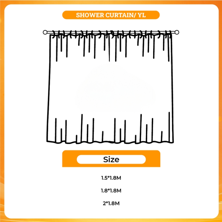 3D shower curtain - FNAF Game Store