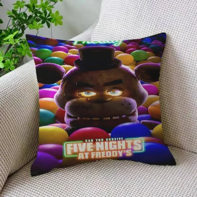 Five Nights At Freddys Modern Maple Design Throw Pillow