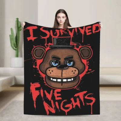Five Nights At Freddys Comfortable Blanket
