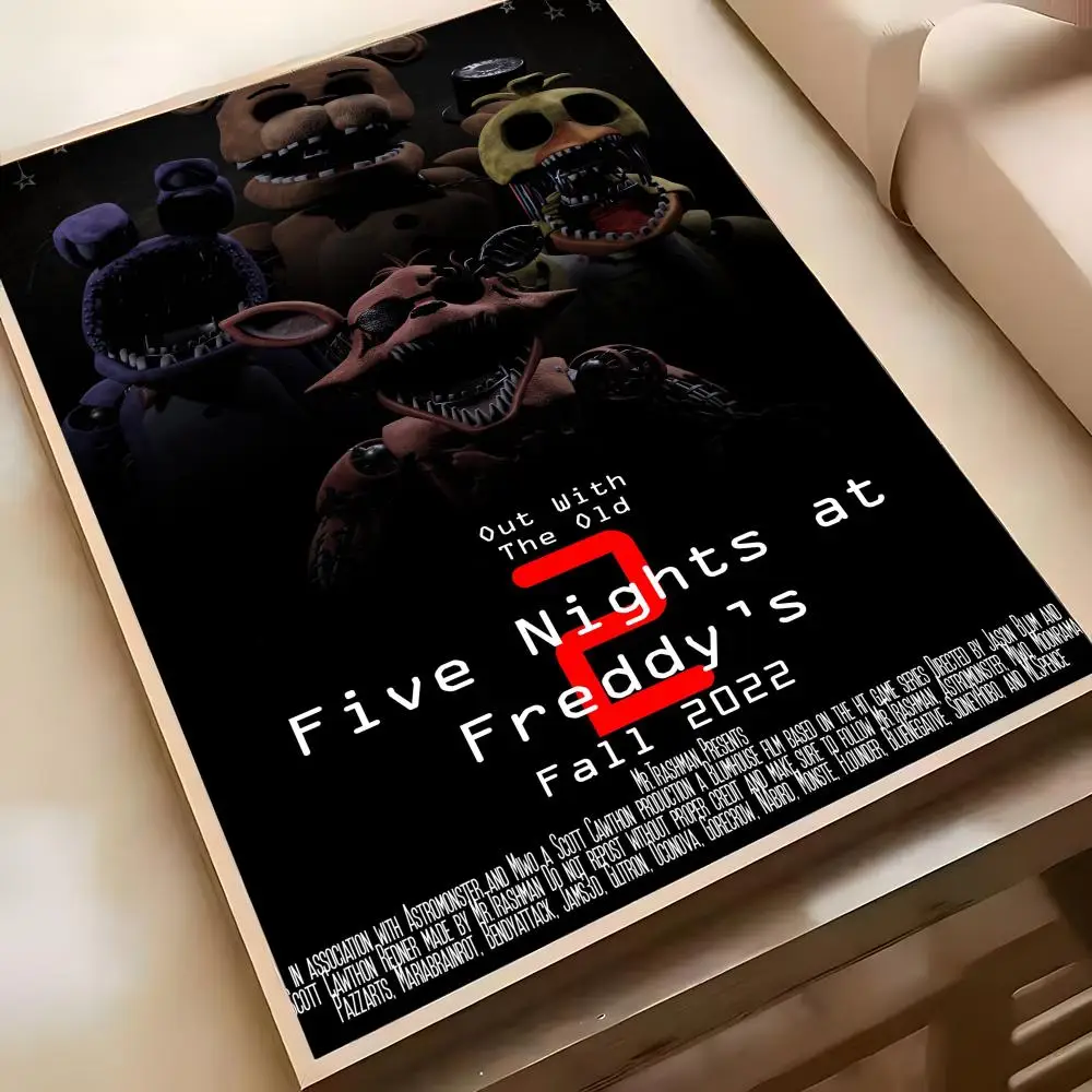 Five Nights At Freddys Game Decorative Wall Art