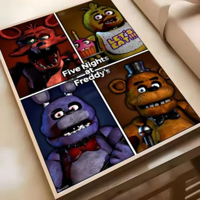 Five Nights At Freddys Game Classic Wall Art