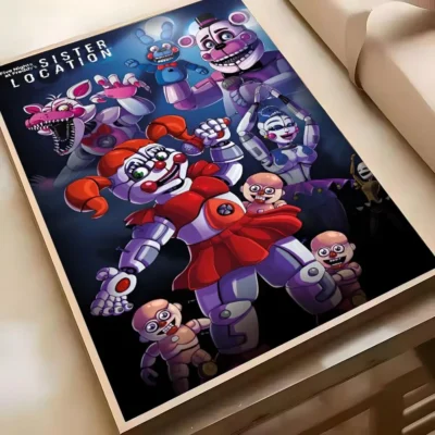 Five Nights At Freddys Premium Game Poster Wall Art