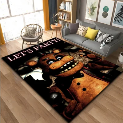 Five Nights At Freddys Bedroom Rug