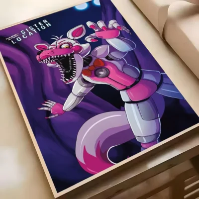 Five Nights At Freddys HD Game Poster Wall Art