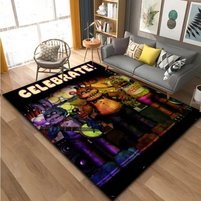 Five Nights At Freddys Gaming Rug
