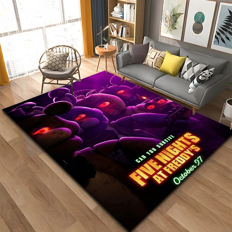 Five Nights At Freddys 3D Rug