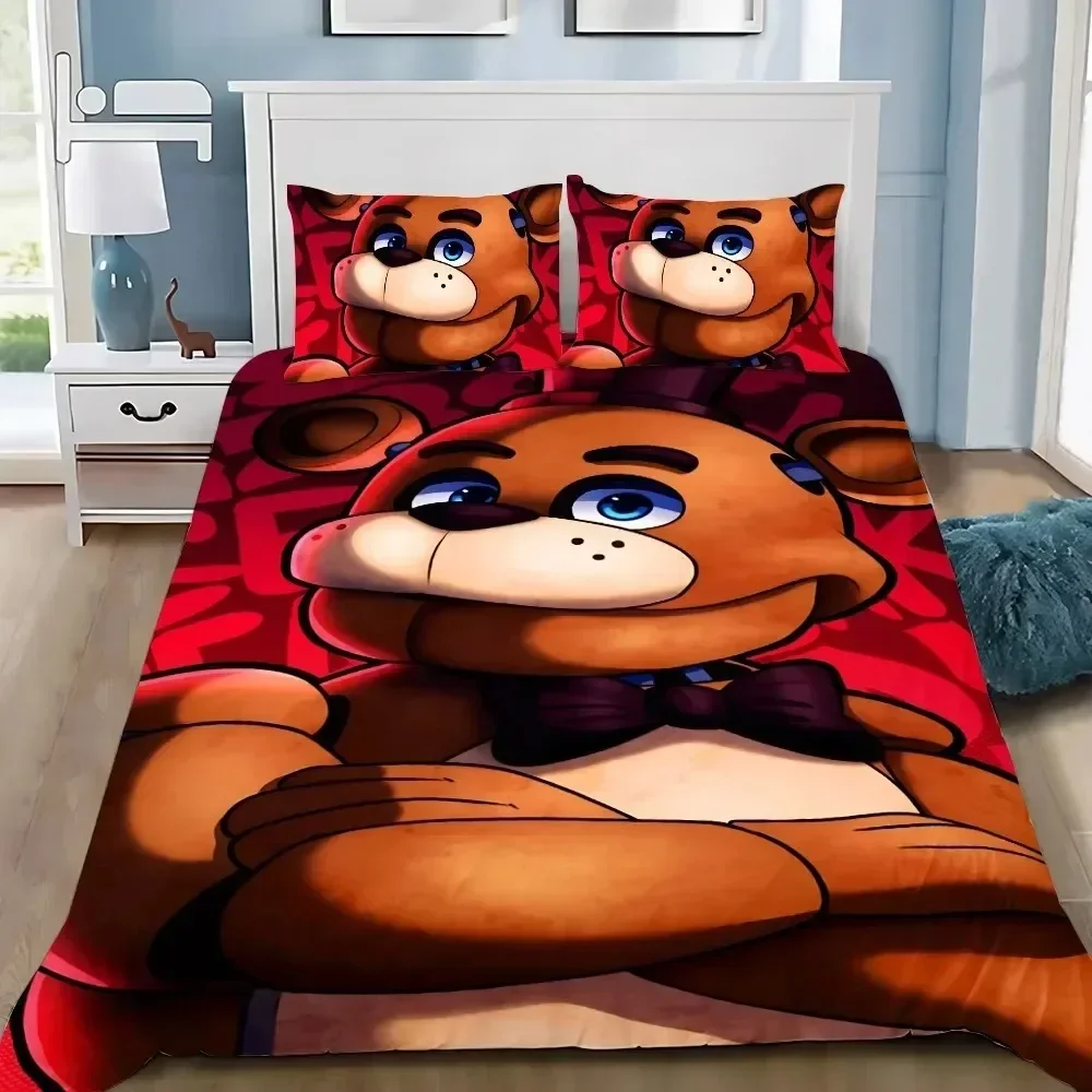 Five Nights At Freddys Cartoon Bedding Set