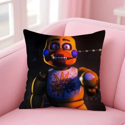 Movie Five Nights At Freddys Aesthetic Throw Pillow