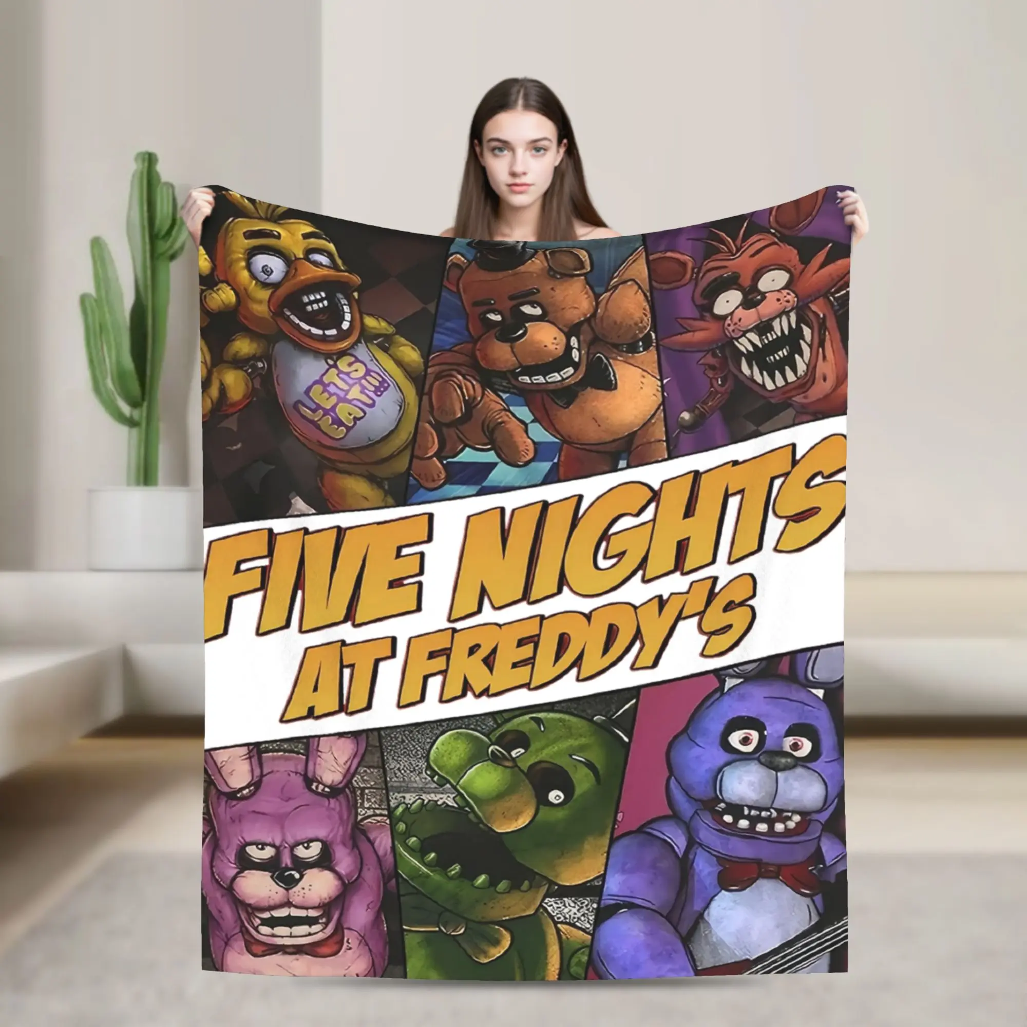 Five Nights At Freddys Premium Blanket