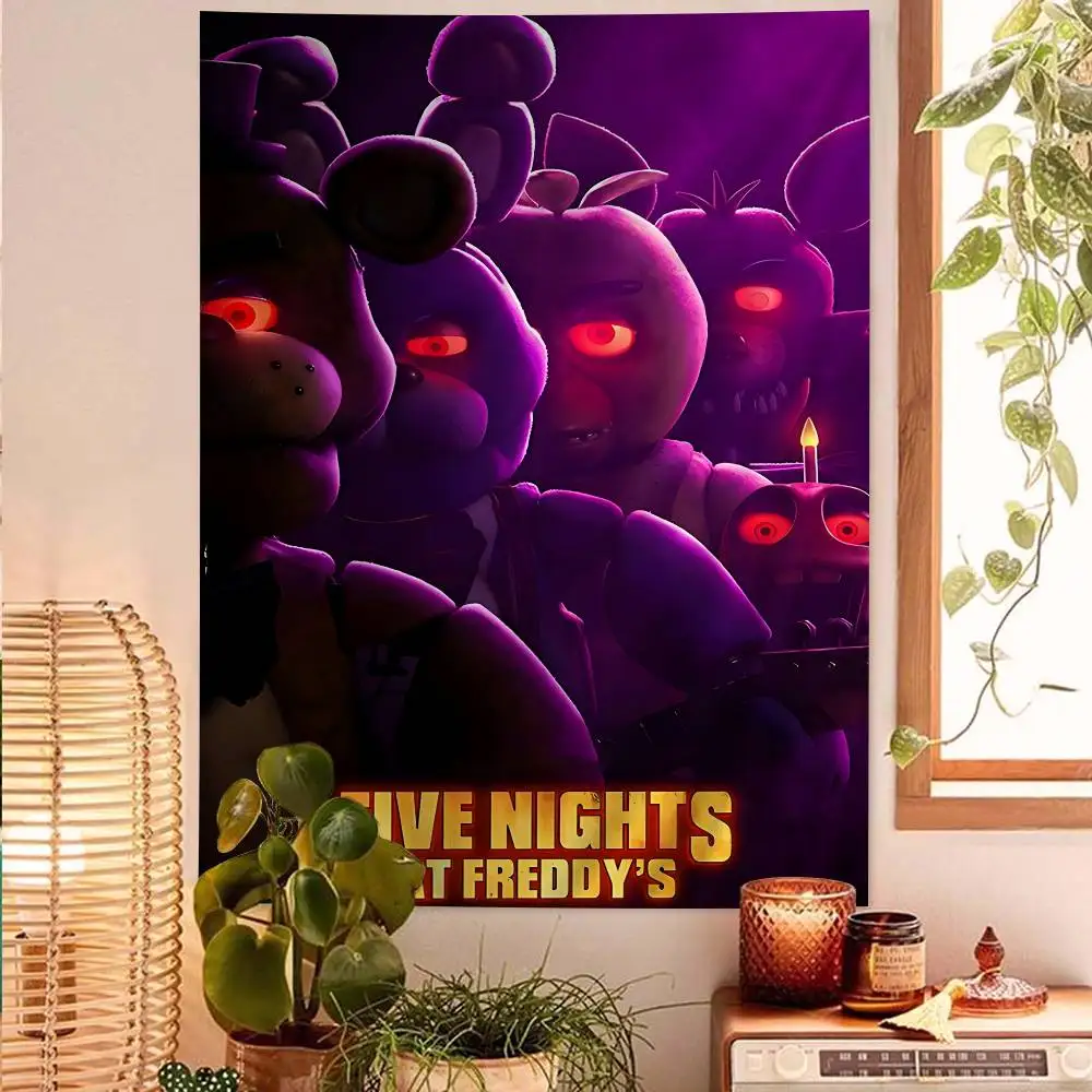 Fnaf Five Nights At Freddys Minimalist Style Tapestry