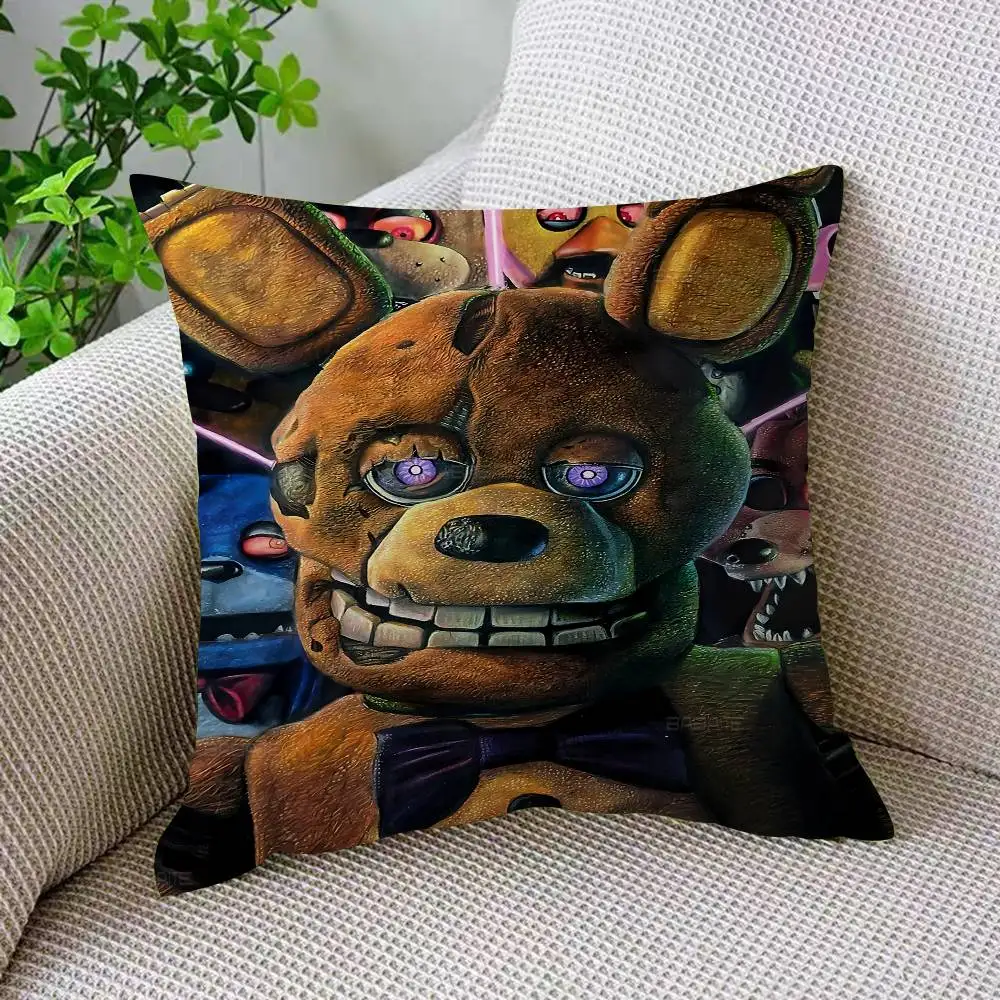 Fnaf Five Nights At Freddys Aesthetic Maple Design Throw Pillow