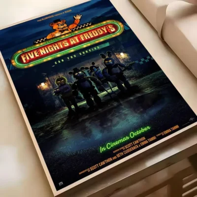 Five Nights At Freddys Game Iconic Wall Art