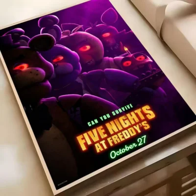 Five Nights At Freddys Game Stylish Wall Art