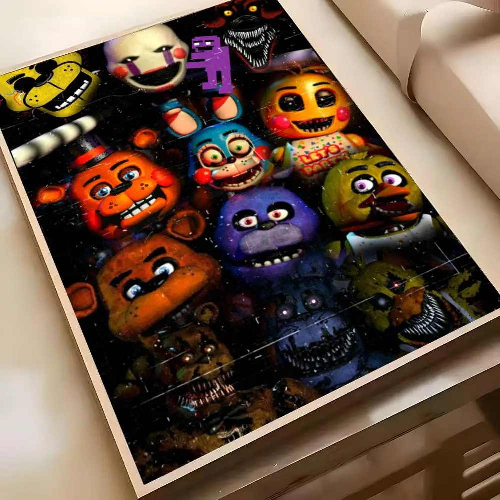 Five Nights At Freddys Game High Quality Wall Art