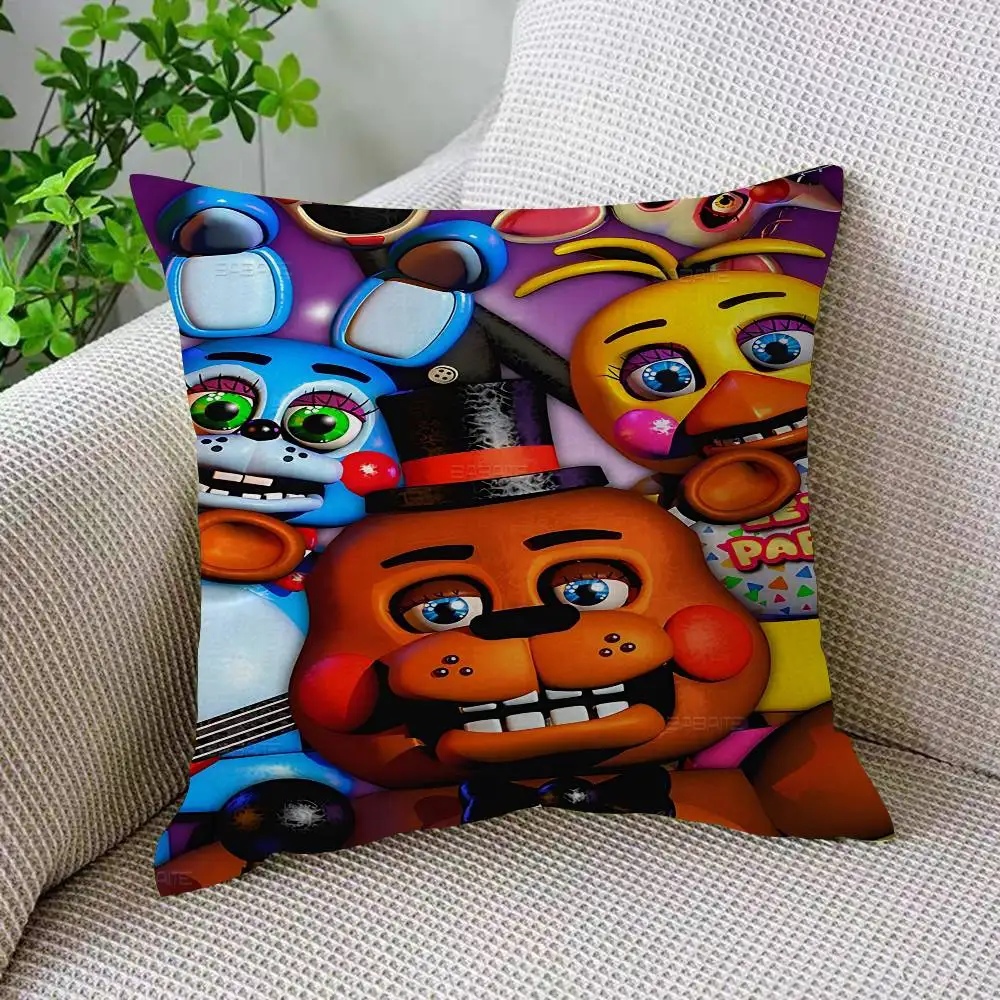 Five Nights At Freddys Cozy Maple Design Throw Pillow