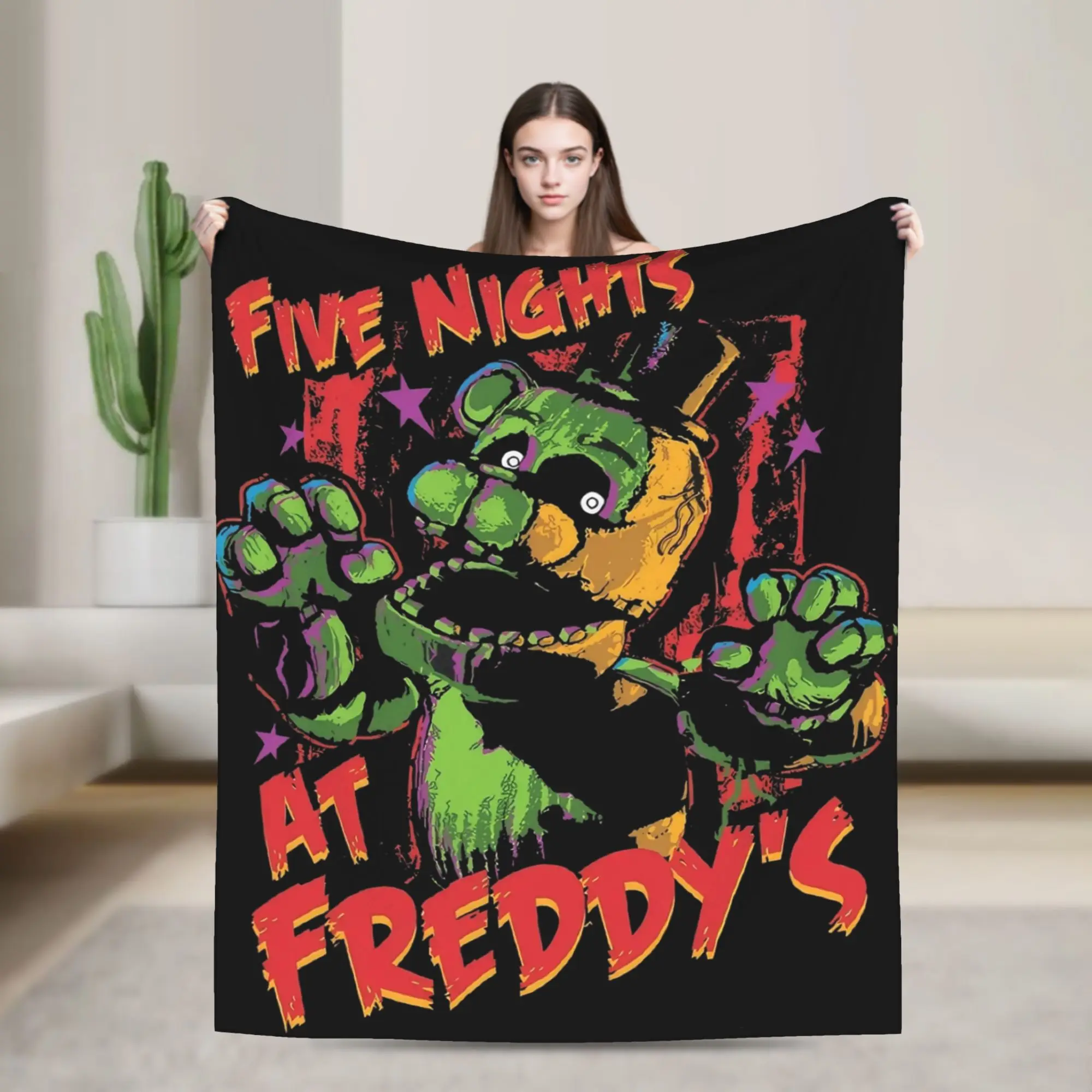 Five Nights At Freddys Stylish Blanket