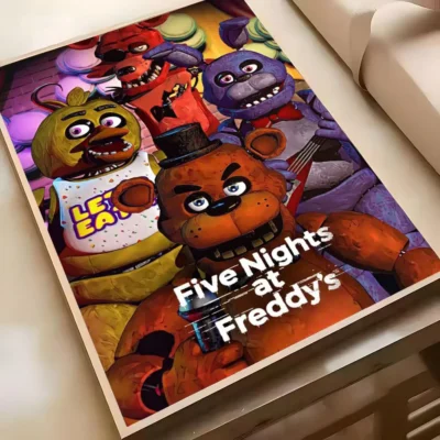 Five Nights At Freddys Game Cool Wall Art
