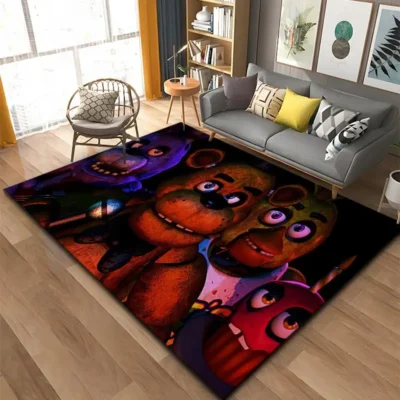 Five Nights At Freddys Large Area Rug