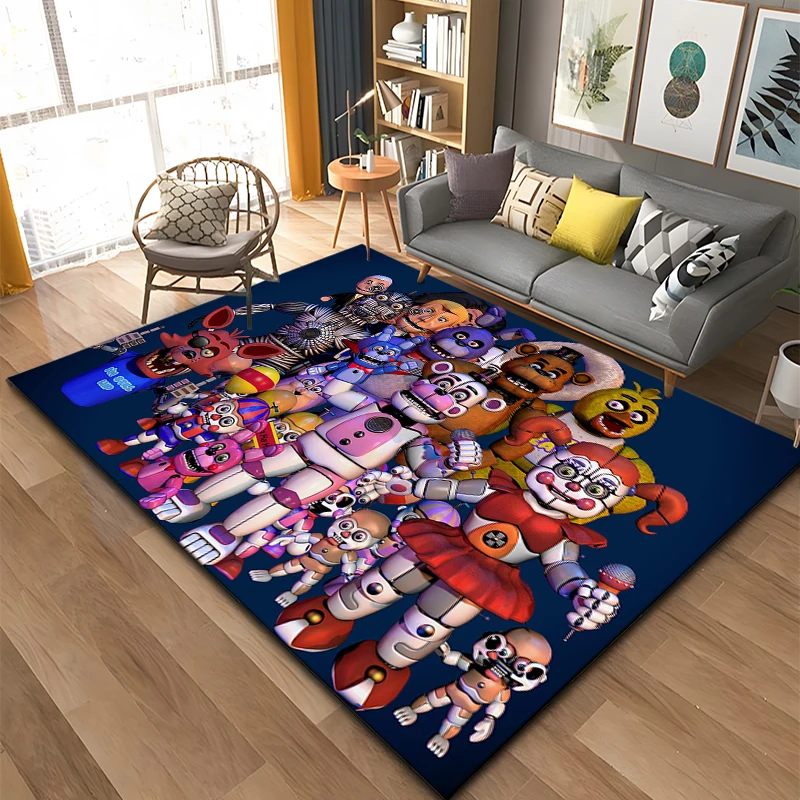 Five Nights At Freddys Horror Rug