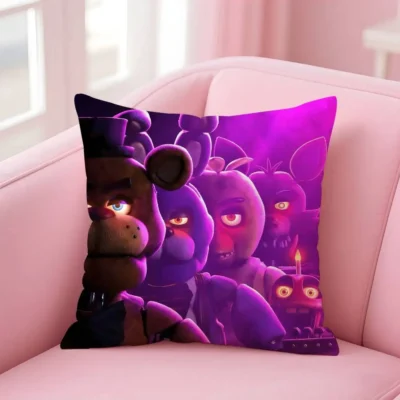 Five Nights At Freddys Soft Throw Pillow