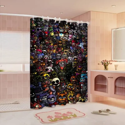 Five Nights At Freddys Cool Shower Curtain