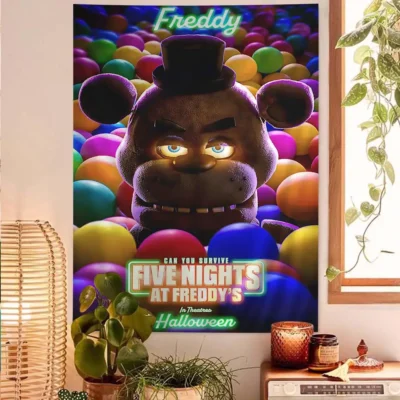 Fnaf Five Nights At Freddys Premium Decorative Tapestry