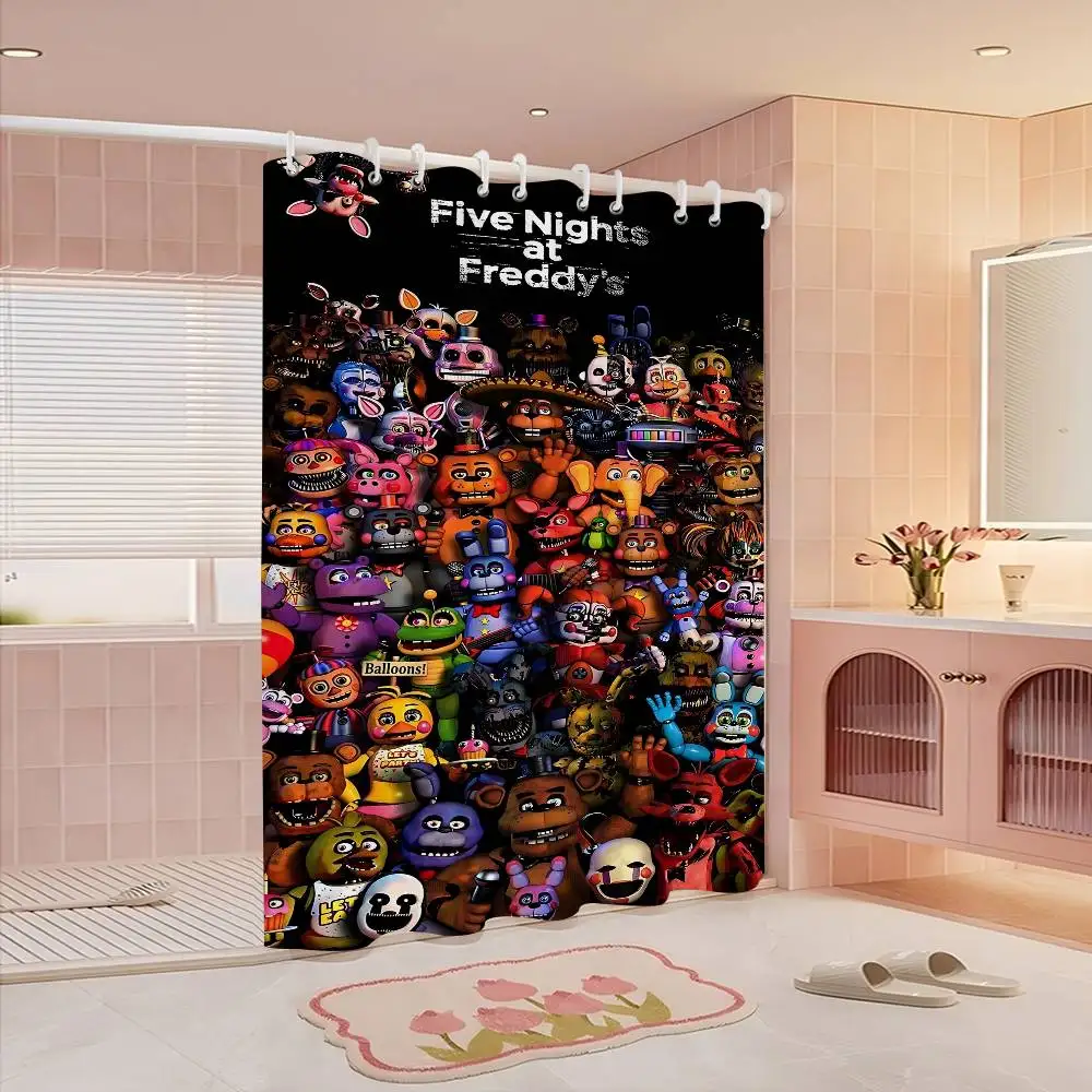 Five Nights At Freddys Premium Shower Curtain