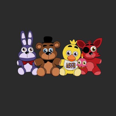 Alternative view of Five Nights At Freddy S Plushie Gang Tote Bag