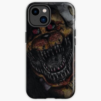 Fnaf Nightmare Fredbear Iphone Case
