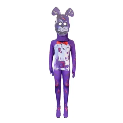 Halloween Costume for Kids Five Nights Freddyed Jumpsuit Cosplay