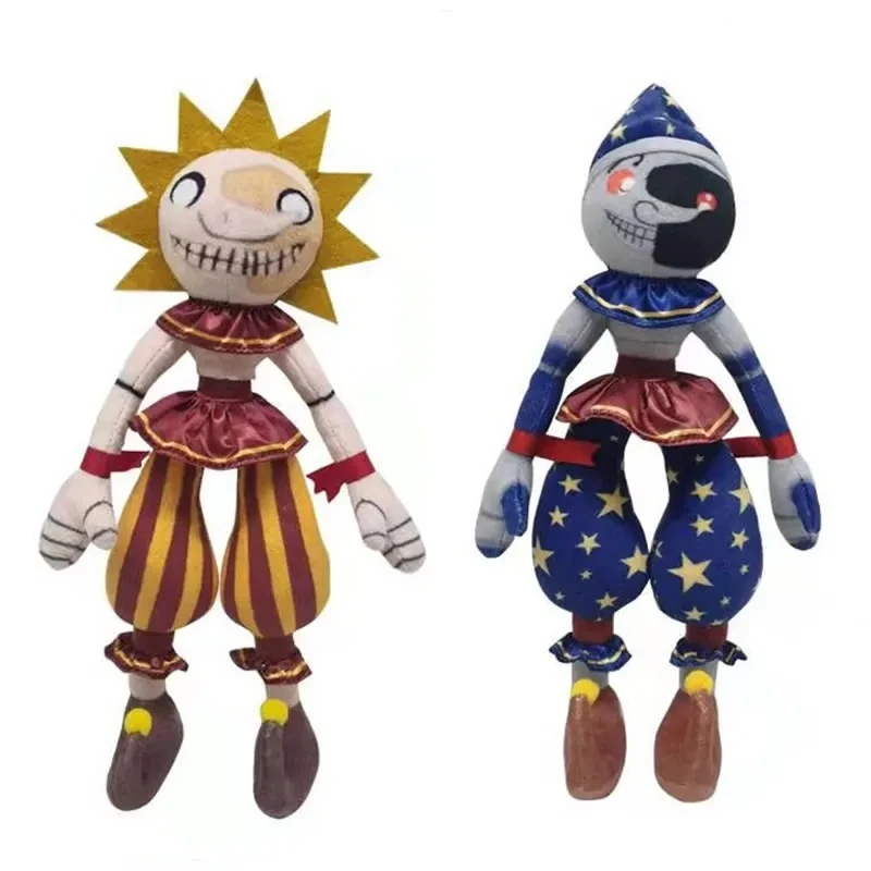 2024 New Fnaf Sundrop Plush Toys Security Breach Sunrise Moondrop BOSS Goat Plush