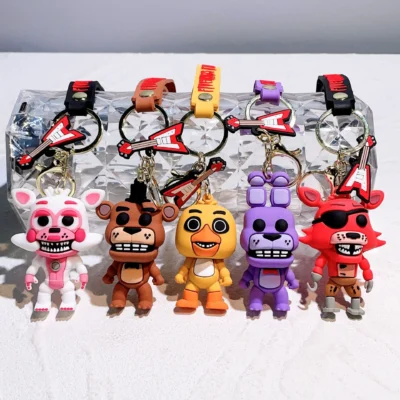 FNAF Game Keychains Anime Action Figures Keychain