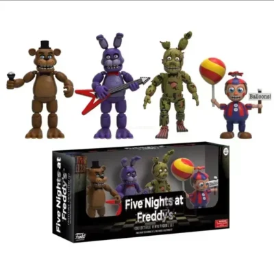 Fnafs Bear'S Midnight Harem Five Nights Joint Movable Detachable Game Figure