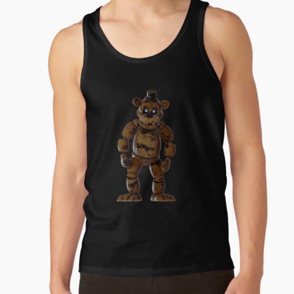 Five Nights At Freddys Creepy Tank Top - Image 5