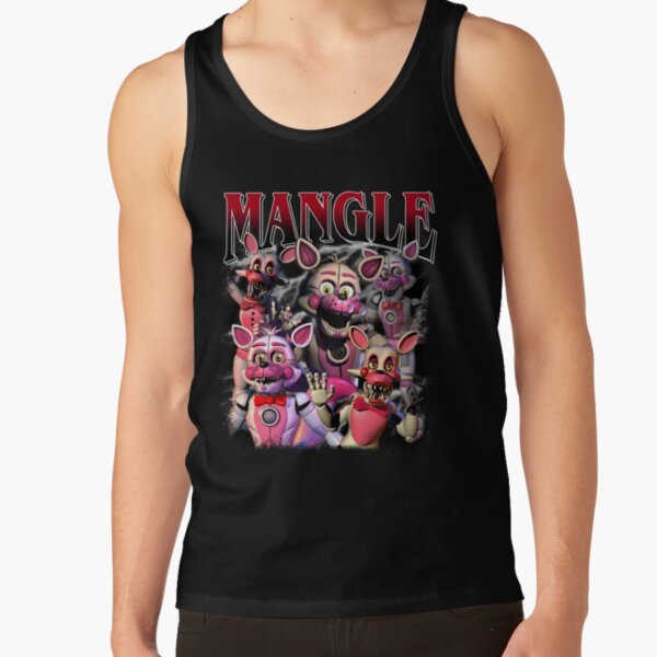 Vintage Five Nights At Freddy S Mangle Tank Top