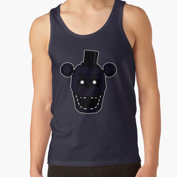 Five Nights At Freddy S Fnaf 2 Shadow Freddy Tank Top - Image 5
