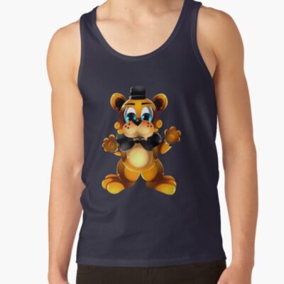 Alternative view of Fnaf Game Freddy Tank Top