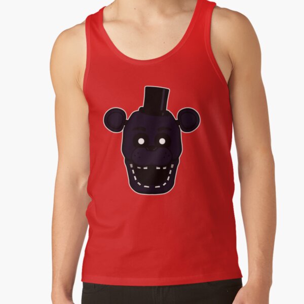 Five Nights At Freddy S Fnaf 2 Shadow Freddy Tank Top - Image 3