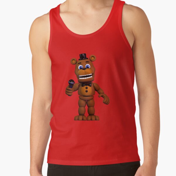 Must Have Fnaf Game Freddy Tank Top - Image 4