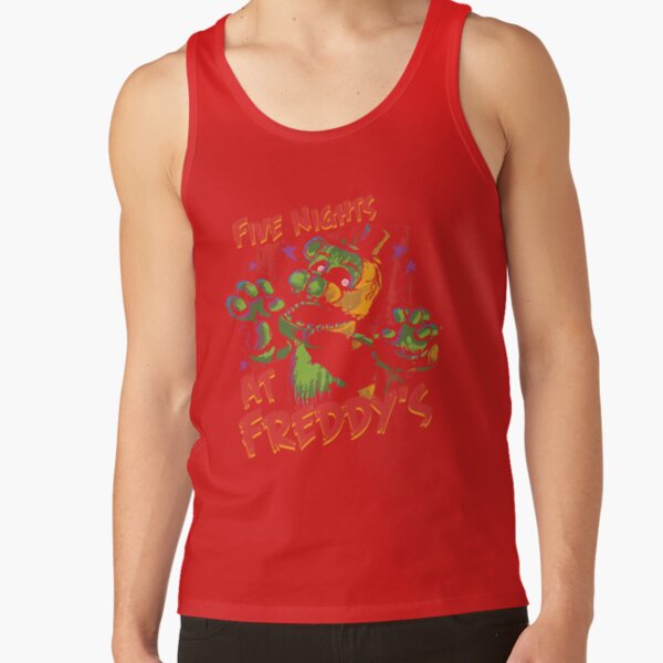 Five Nights At Freddy S Retro Game Tank Top - Image 4