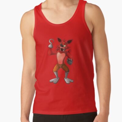 Alternative view of Must Have Fnaf Game Foxy Tank Top
