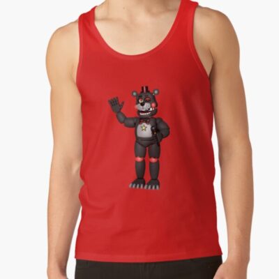 Alternative view of Five Nights At Freddys Minimal Tank Top