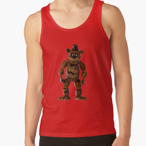 Five Nights At Freddys Creepy Tank Top - Image 4