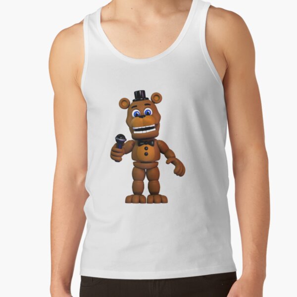 Must Have Fnaf Game Freddy Tank Top