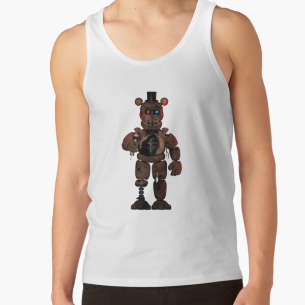 Hot Fnaf Game Freddy Tank Top