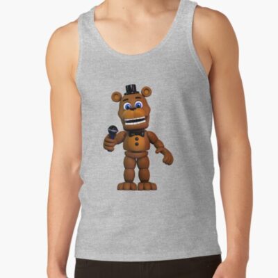 Alternative view of Must Have Fnaf Game Freddy Tank Top