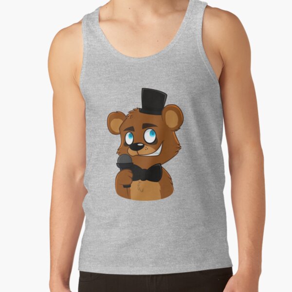 Best Fnaf Game Freddy Tank Top - Image 3