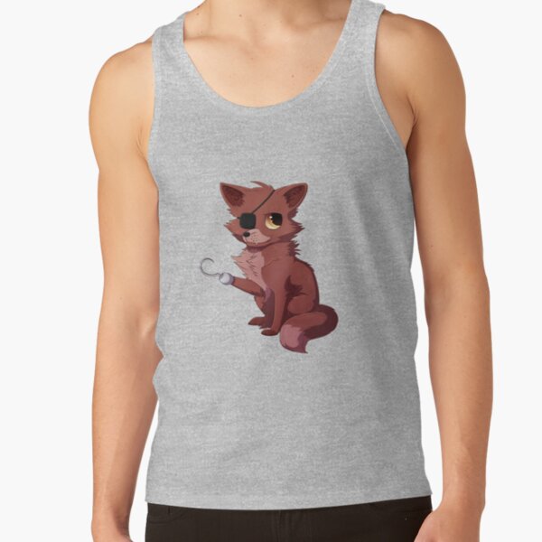 Hot Fnaf Game Foxy Tank Top - Image 4