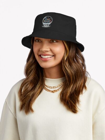 Alternative view of Fnaf Characters Christmas Bucket Hat