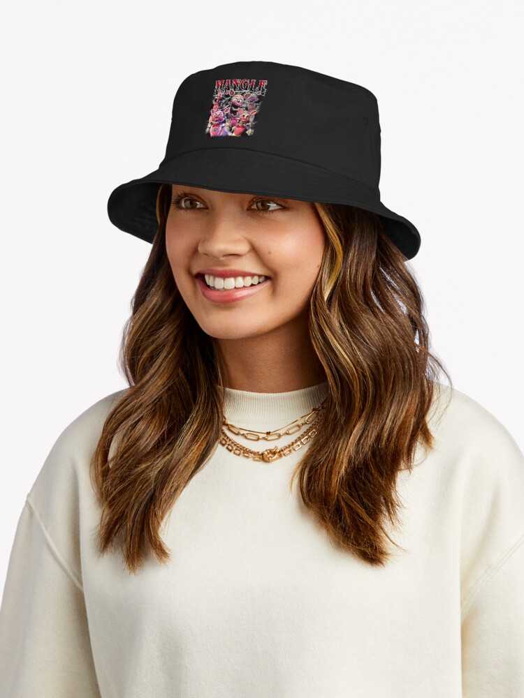 Vintage Five Nights At Freddy S Mangle Bucket Hat - Image 2